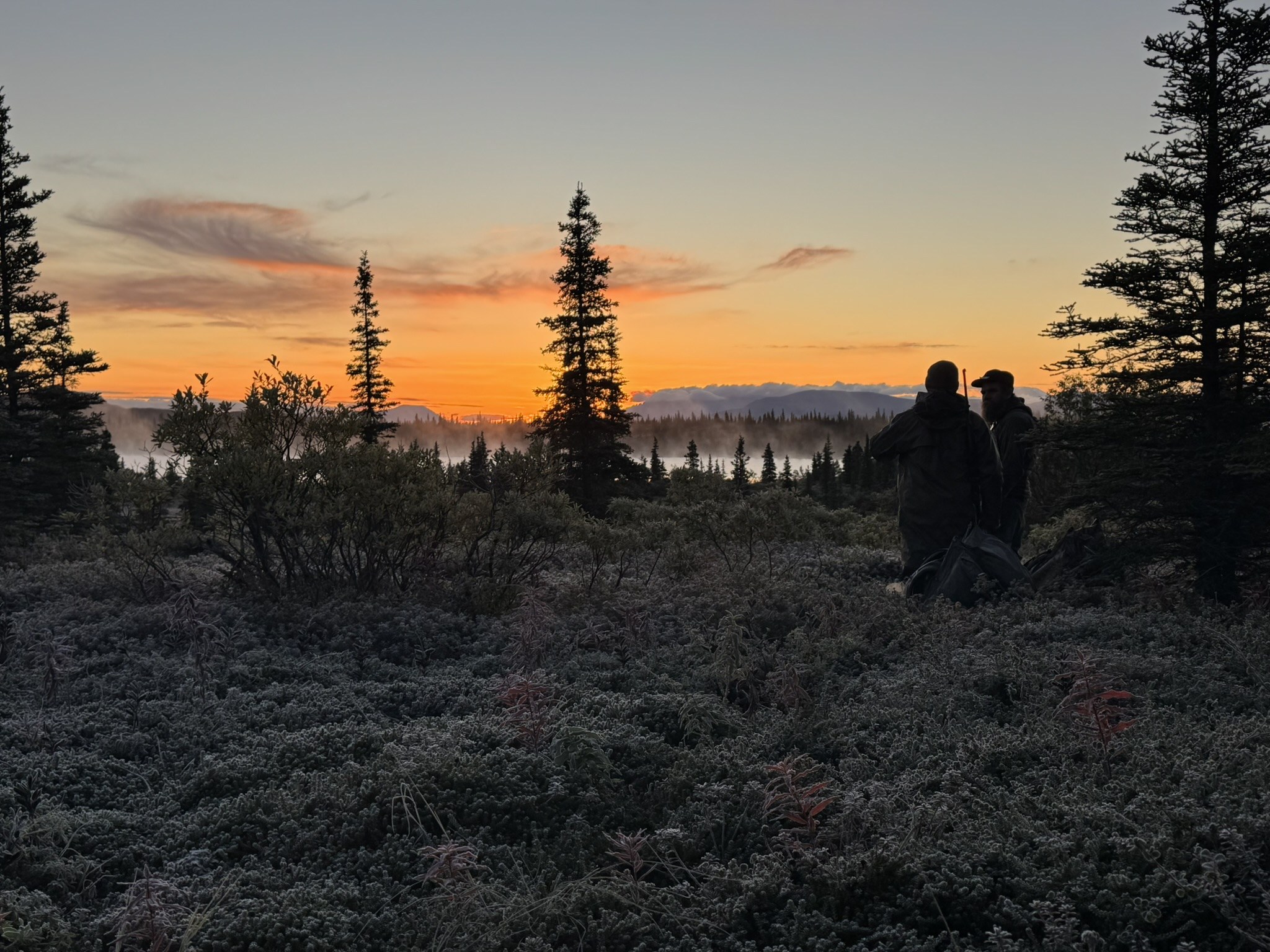 Remote Alaska sunset